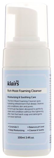 Rich Moisturizing Cleansing Foam 100 ml