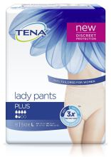 Incontinence Panties Plus Size L 8 uds