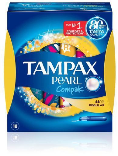 Pearl Regular Tampon 18 units