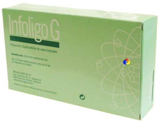 Infoligo-G Cu, mg, mn, zn, au 20 Vials